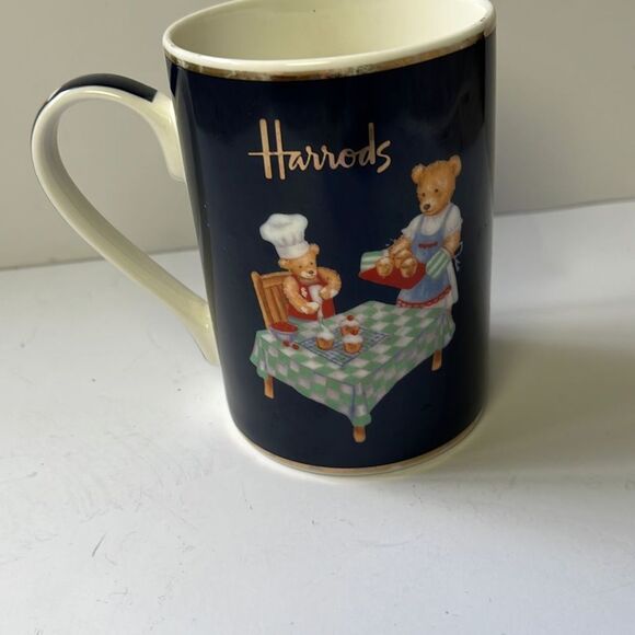 Harrods Knightsbridge Fine Stoneware Mug Teddy Bears Tea/Coffee Mug - Picture 4 of 7